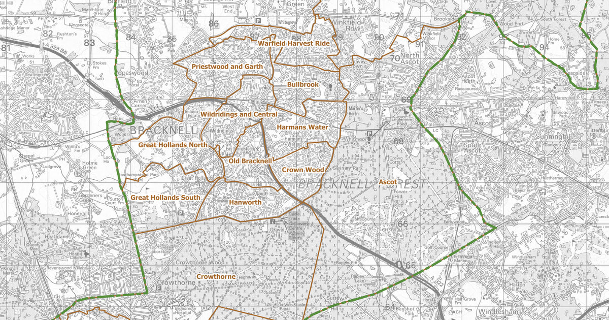 Bracknell Forest Wards Bracknell Labour