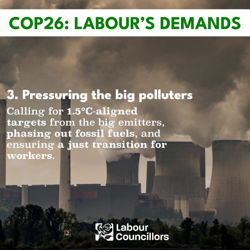Pressuring the big polluters