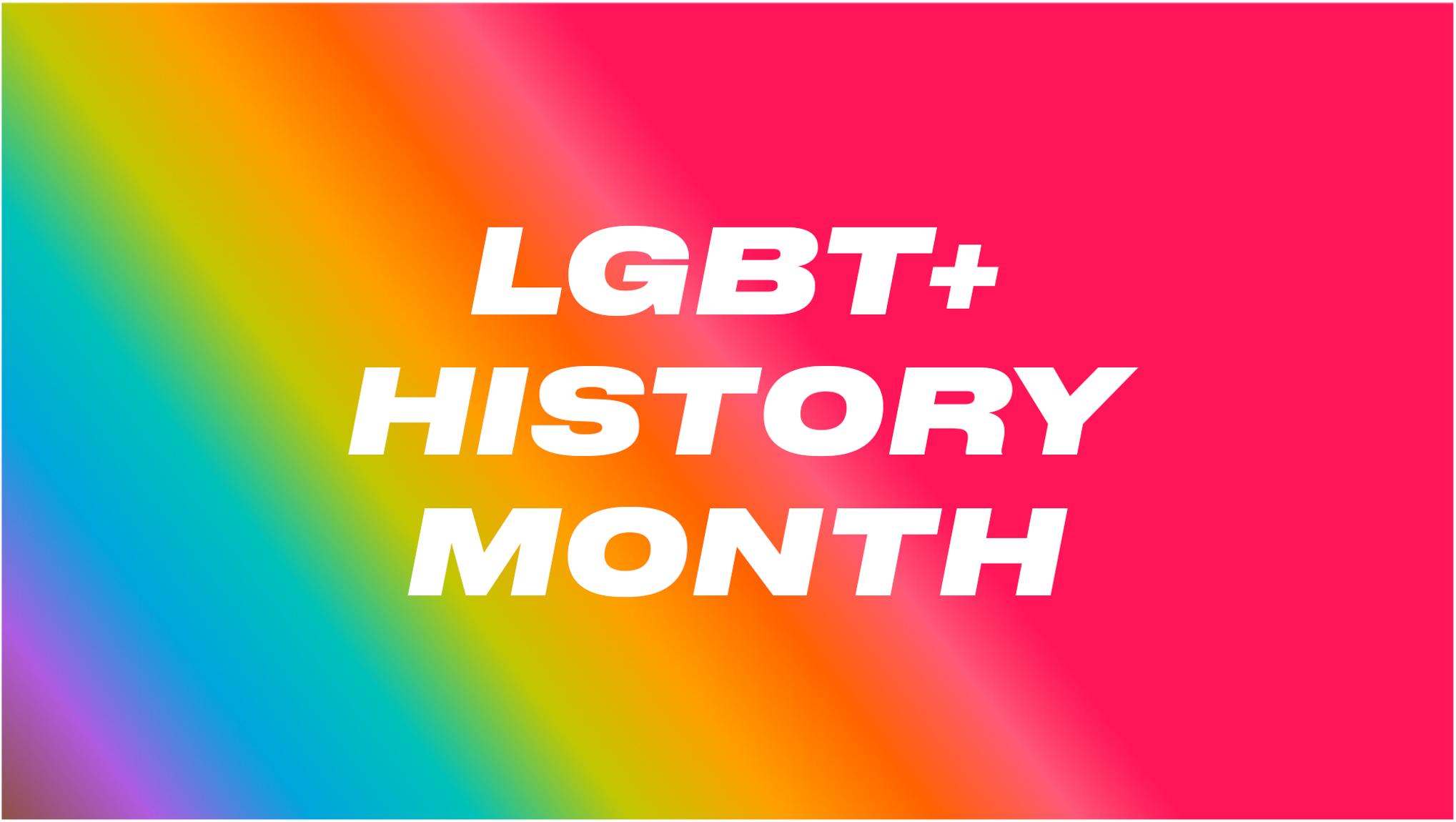 LGBT+ History Month Image
