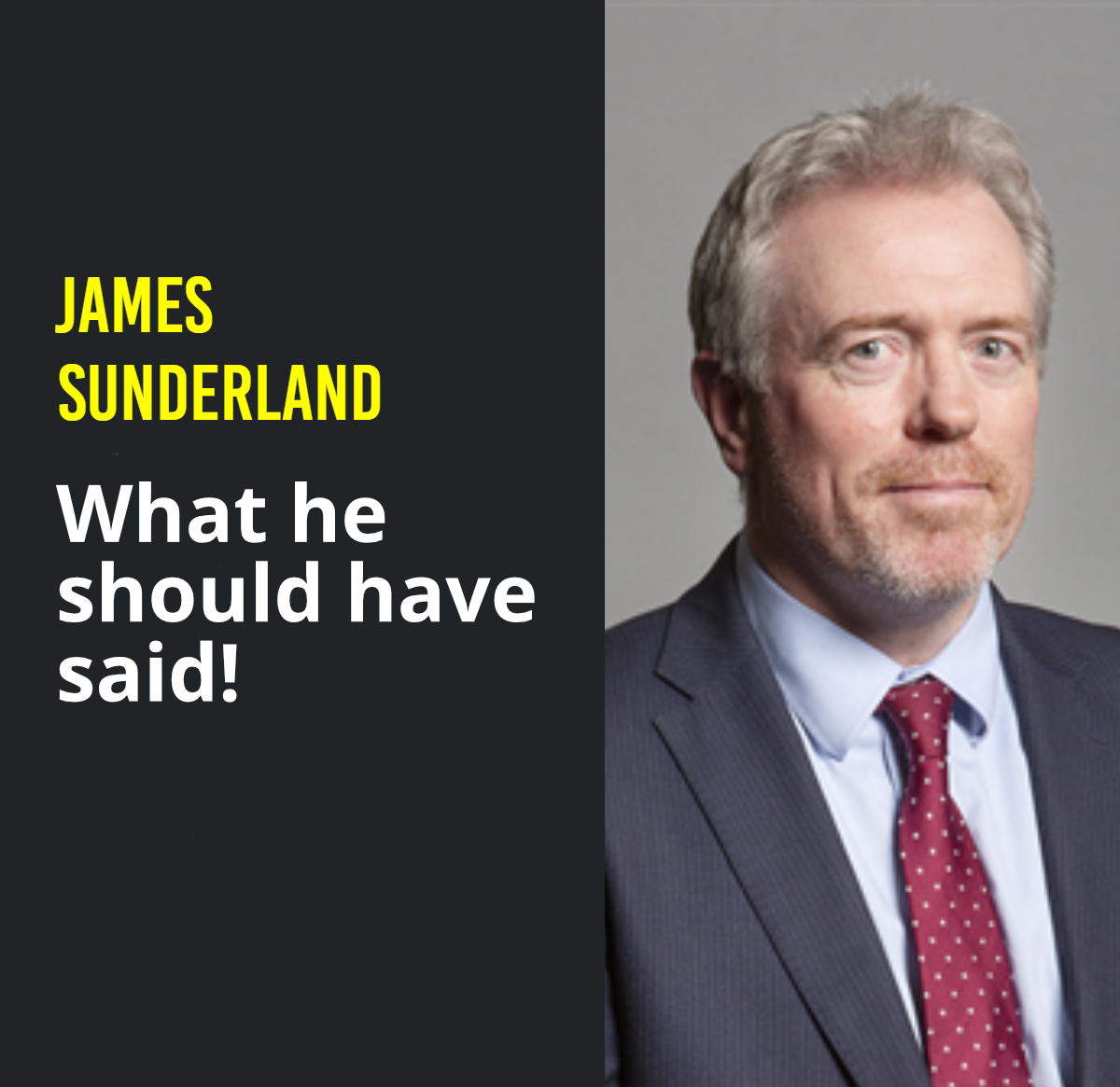 James Sunderland, what he should have said